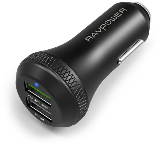 RAVPower Billaddare QC3 2xUSB