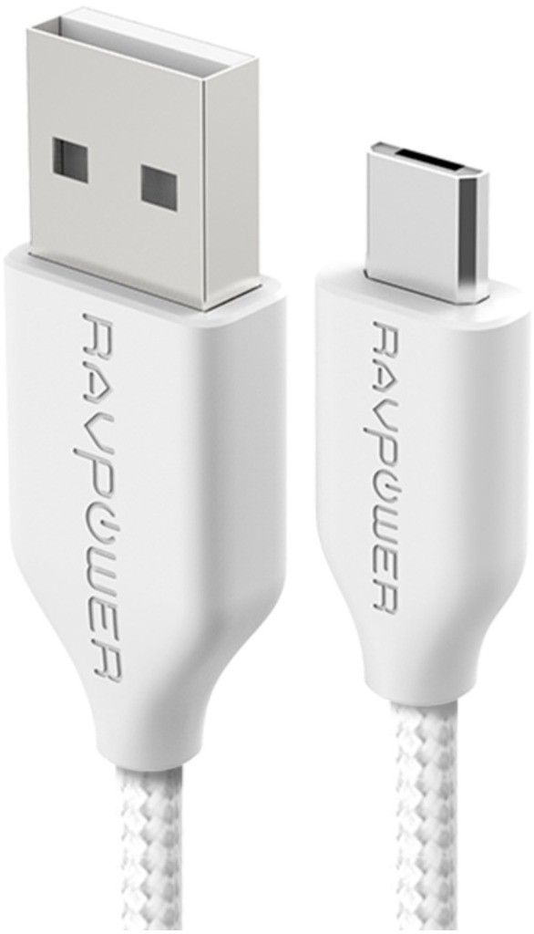 RAVPower Braided USB-A to MicroUSB Cable 0,9m