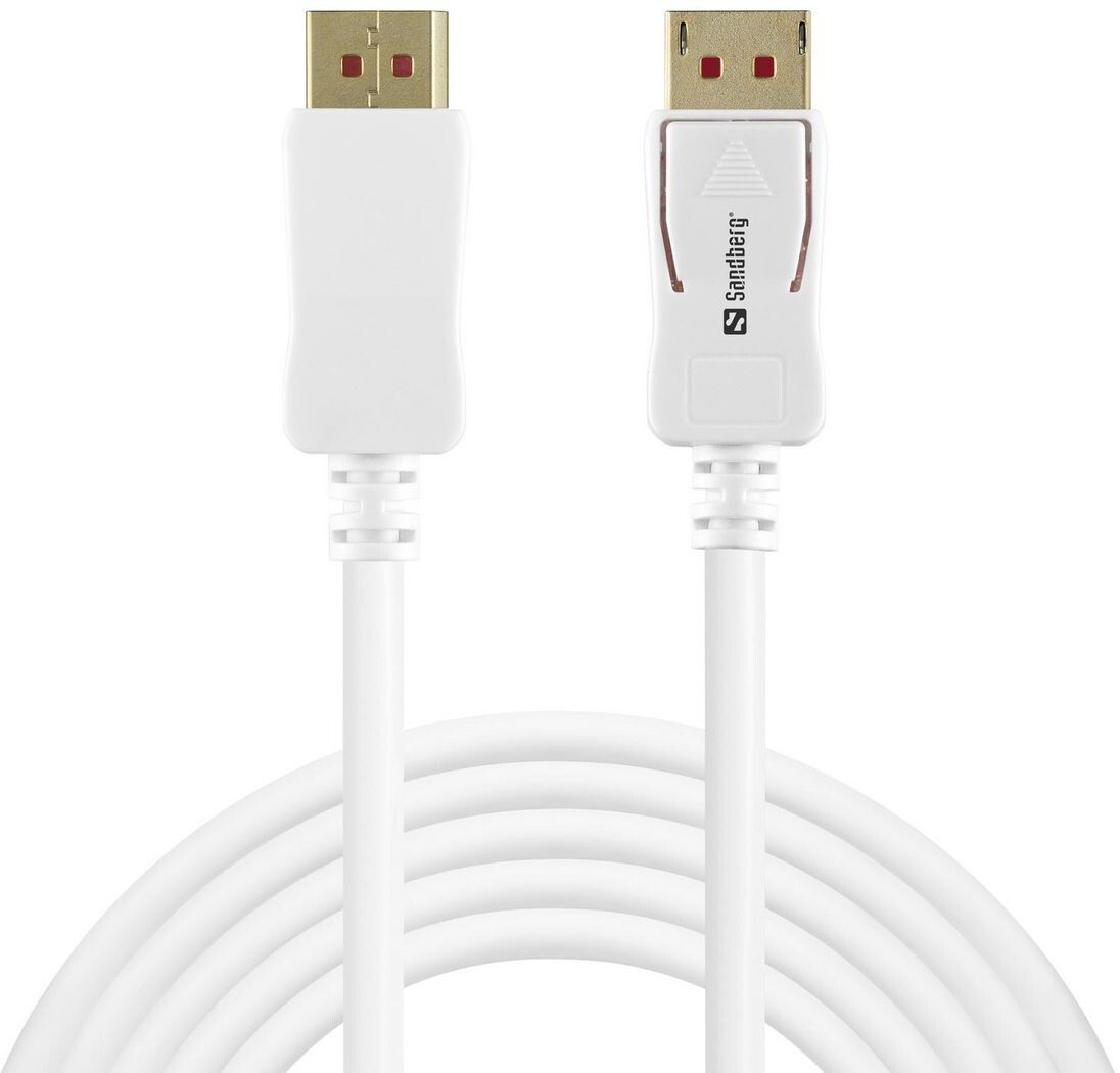 Sandberg DisplayPort 1.4 8K60Hz | Mac - Generella Mac-tillbehör - Kablar & adaptrar - HDMI-kablar och andra bildkablar | AlltMobil