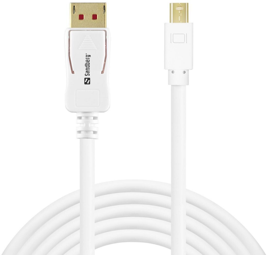 Sandberg DP-MiniDP 1.4 8K60Hz | Mac - Generella Mac-tillbehör - Kablar & adaptrar - HDMI-kablar och andra bildkablar | AlltMobil