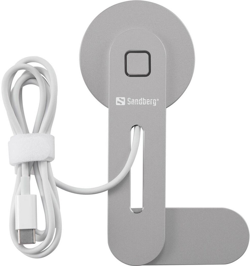 Sandberg ScreenMount Magnet Charger 15W | iPhone - Generella tillbehör - MagSafe - Övriga tillbehör | AlltMobil