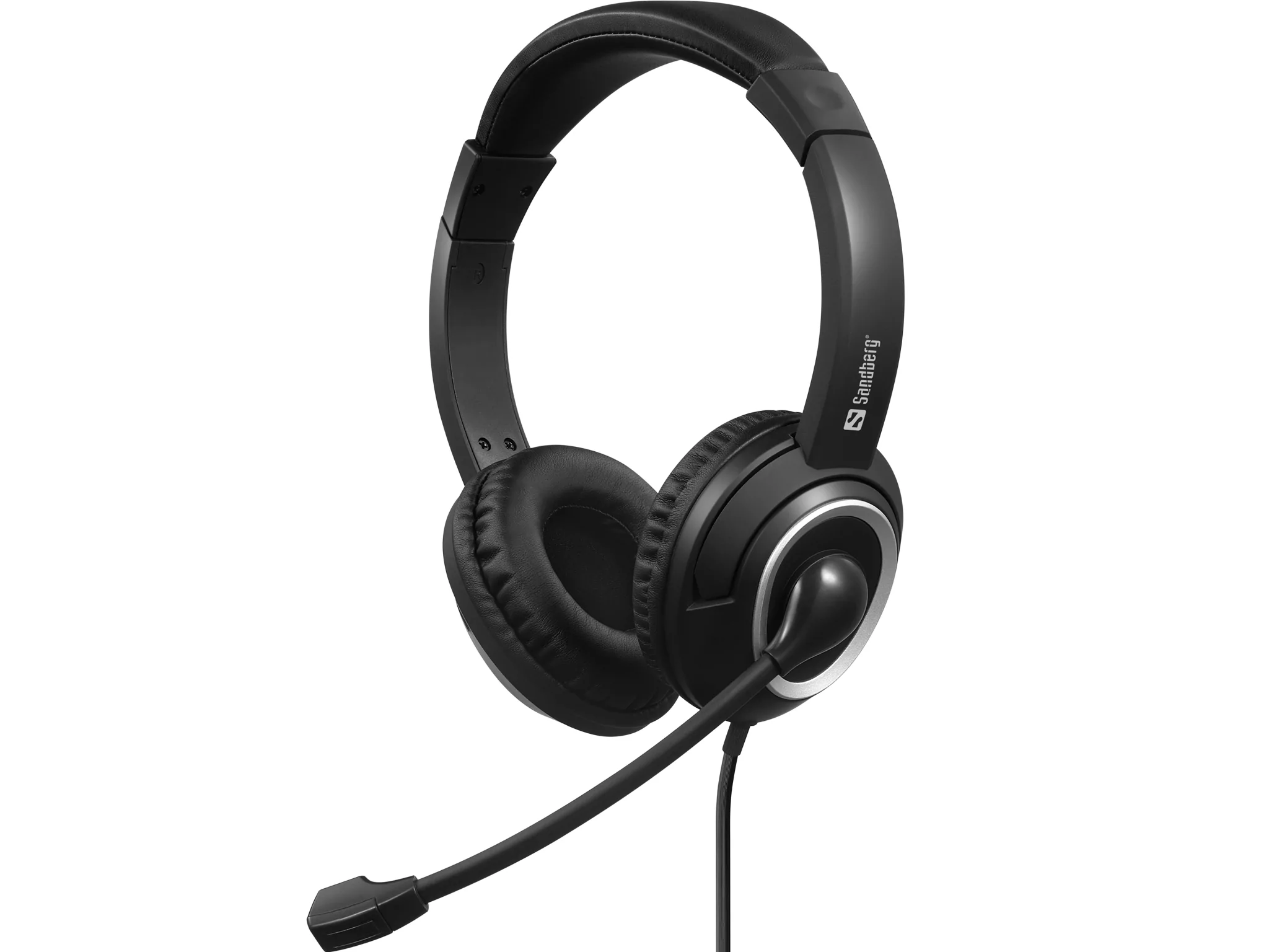 Sandberg USB-C Chat Headset | Mac - Generella Mac-tillbehör - Hörlurar & headset - Hörlurar med USB-C | AlltMobil