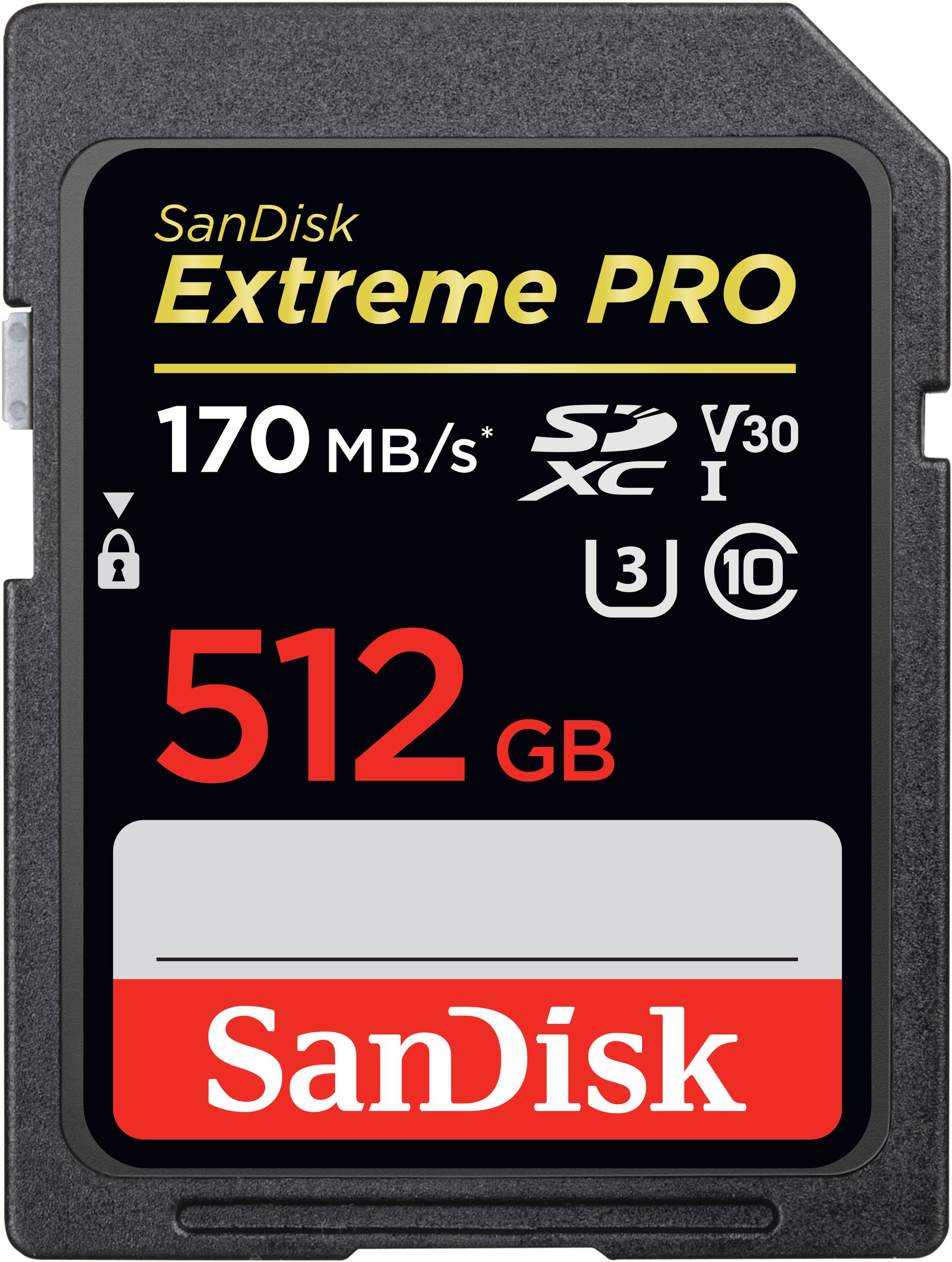 SanDisk Extreme Pro 170MB/S - minneskort - 64GB
