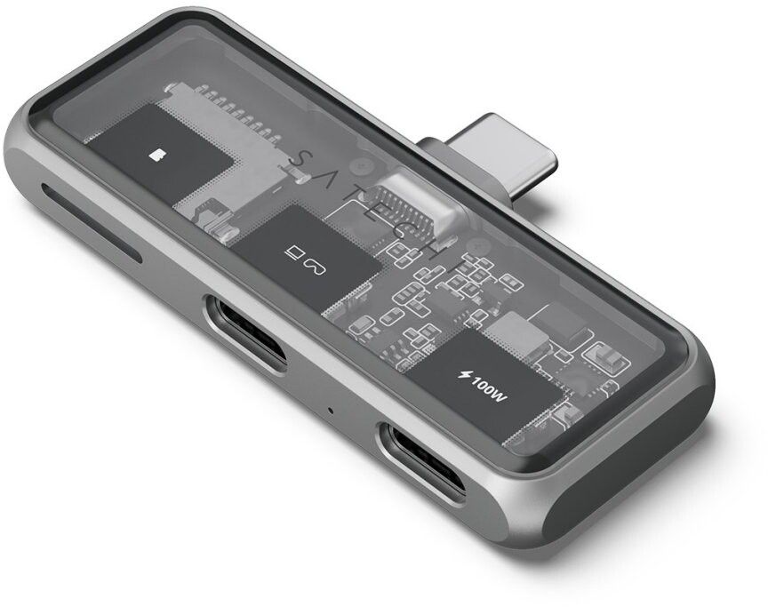 Satechi Mobile XR Hub with microSD Reader | iPhone - iPhone 16 Pro - Hubbar | AlltMobil