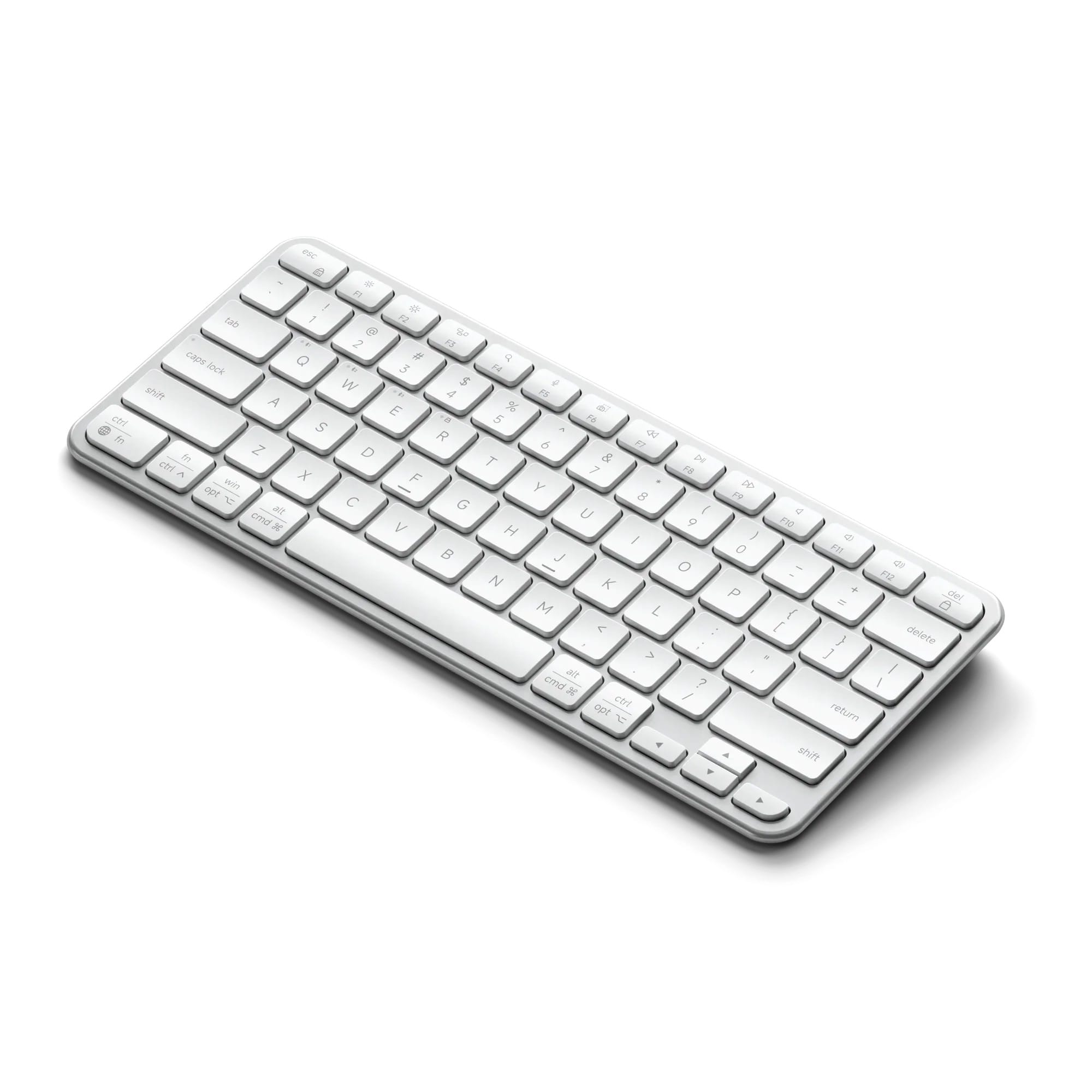 Satechi Slim EX1 Wireless Keyboard - Vit | iPad - Generella iPad-tillbehör - Möss & tangentbord - Tangentbord - Trådlösa | AlltMobil