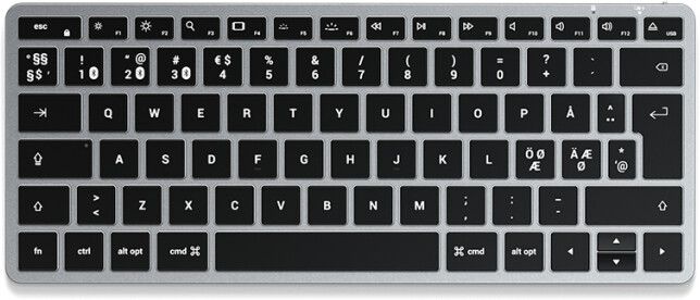 Satechi Slim X1 Bluetooth Backlit Keyboard | iPad - iPad mini 6 - Bluetooth - Tangentbord | AlltMobil
