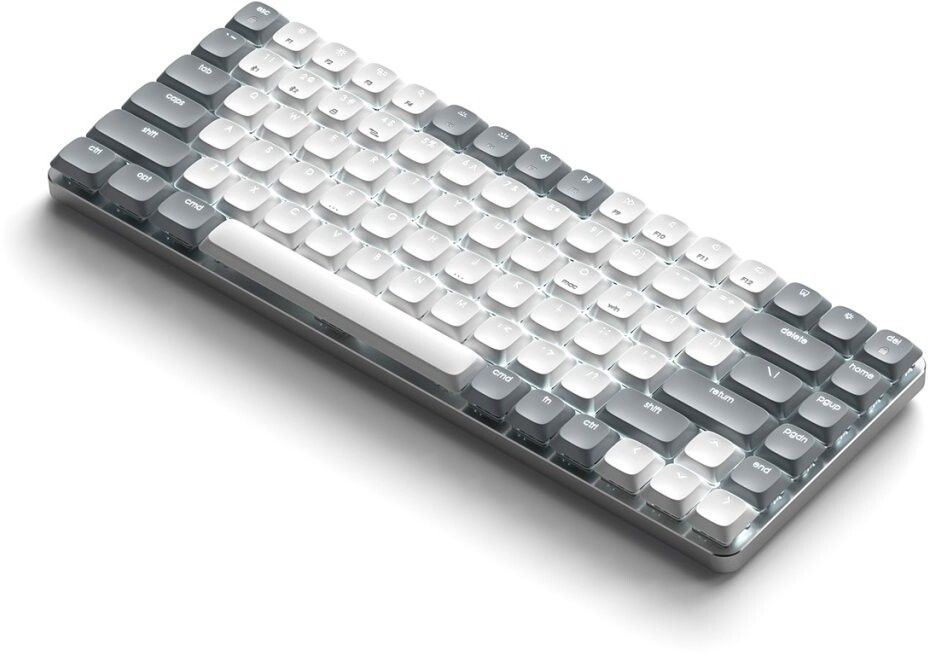 Satechi SM1 Slim Mechanical Backlit Bluetooth Keyboard - Mörkgrå | iPad - Generella iPad-tillbehör - Möss & tangentbord - Tangentbord - Trådlösa | AlltMobil