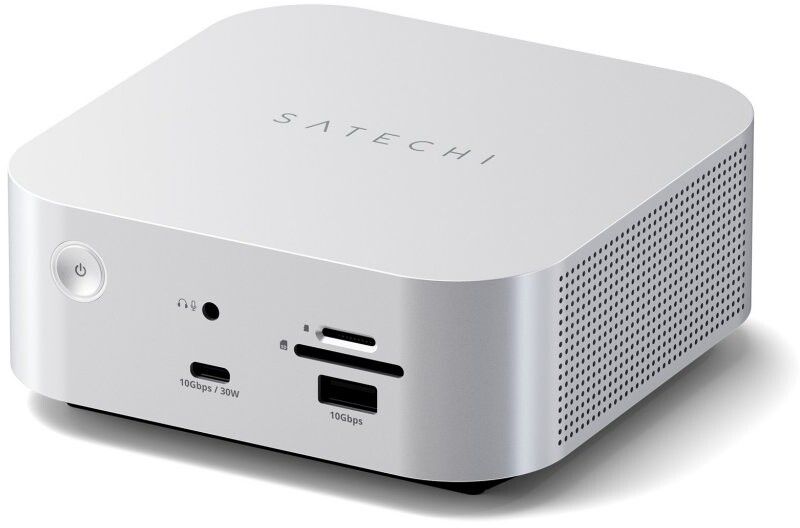 Satechi Thunderbolt 5 CubeDock with SSD Enclosure | Mac - Macbook Pro 14 (2024-2026) - Hubbar - USB-hubbar | AlltMobil