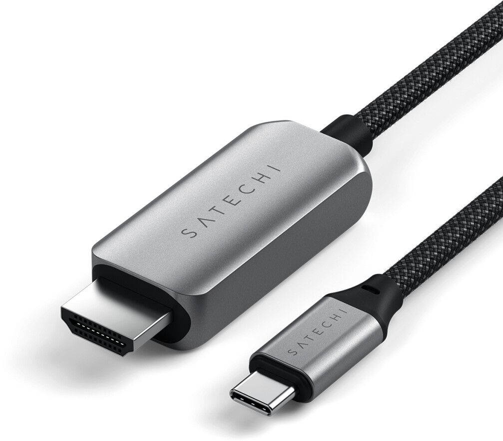 Satechi USB-C to HDMI 2.1 8K Cable | Tillbehör - Kablar - HDMI-kablar | AlltMobil