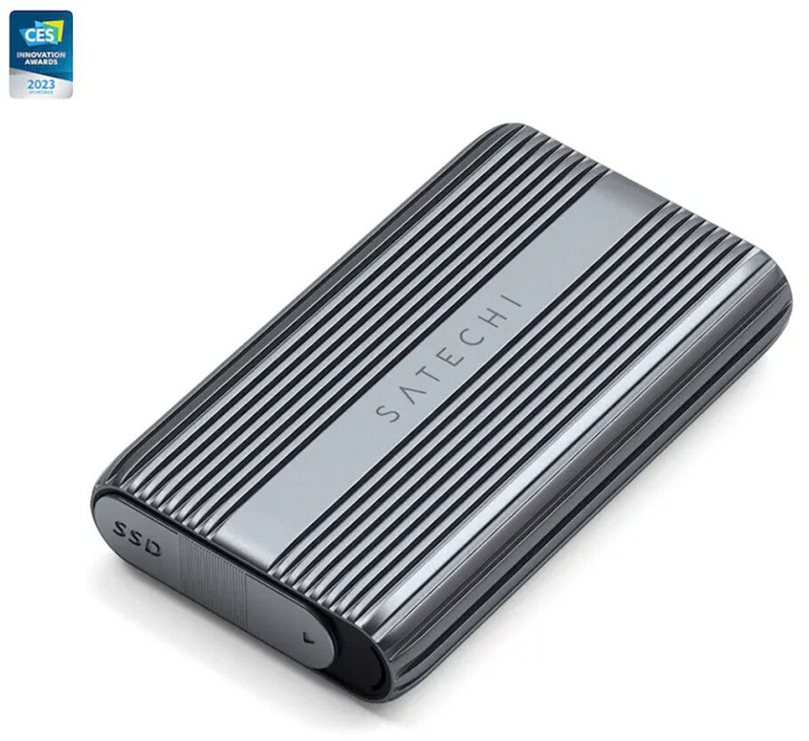 Satechi USB4 NVMe SSD Pro Enclosure | Mac - Generella Mac-tillbehör - Lagring - Externa lagringschassin | AlltMobil