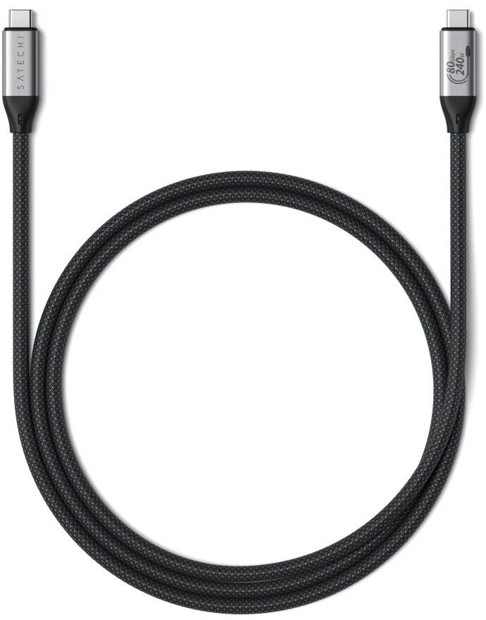 Satechi USB4 Pro V2 USB-C to USB-C Cable | iPad - Generella iPad-tillbehör - Kablar - USB-C till USB-C-kablar | AlltMobil