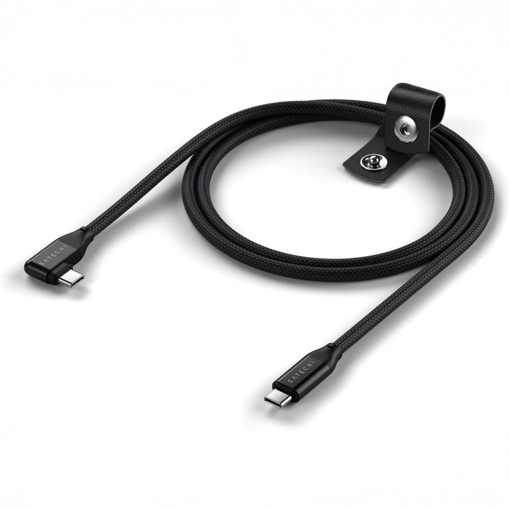 Satechi Right-Angle USB-C to USB-C Cable | Tillbehör - Kablar - USB-C till USB-C-kablar | AlltMobil