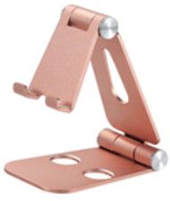 Sdesign Foldable Alu Phone Stand - Roséguld