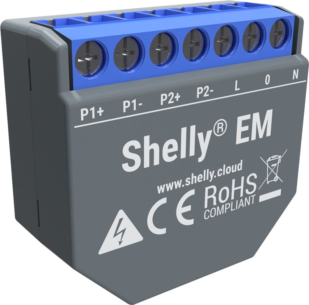Shelly EM - effektmätare