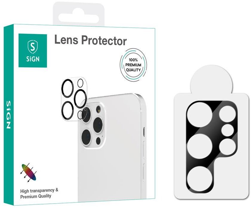 SiGN Lens Protector Tempered Glass (Galaxy S22 Ultra) | Samsung - Samsung Galaxy S22 Ultra - Skal & fodral | AlltMobil