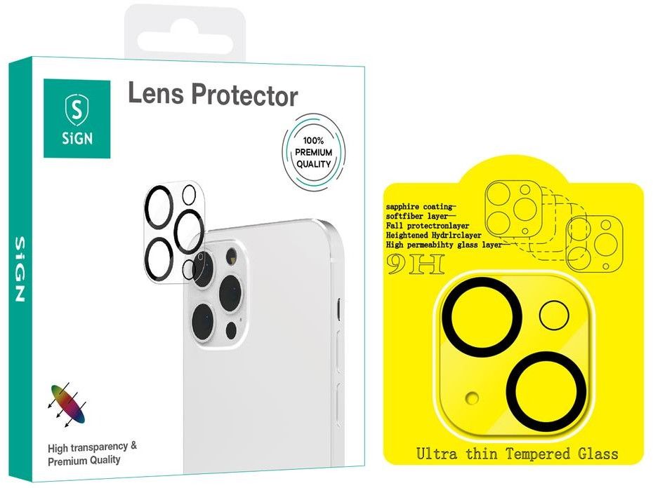 SiGN Lens Protector Tempered Glass