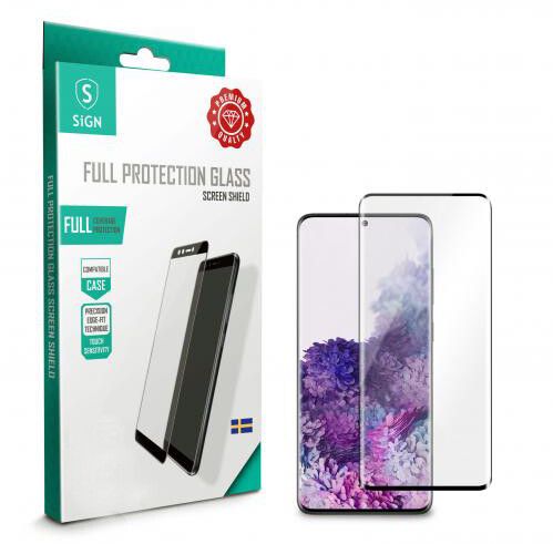 SiGN Tempered Glass Screen Protector + Applicator (Galaxy S21 Ultra) | Samsung - Samsung Galaxy S21 Ultra - Skärmskydd | AlltMobil