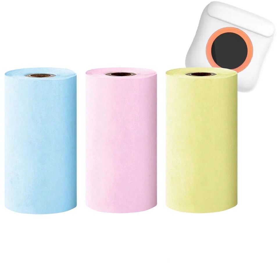SiGN Thermal Paper Roll with Colors for Mini Printer | Tillbehör - Skrivare - Förbrukningsmaterial | AlltMobil