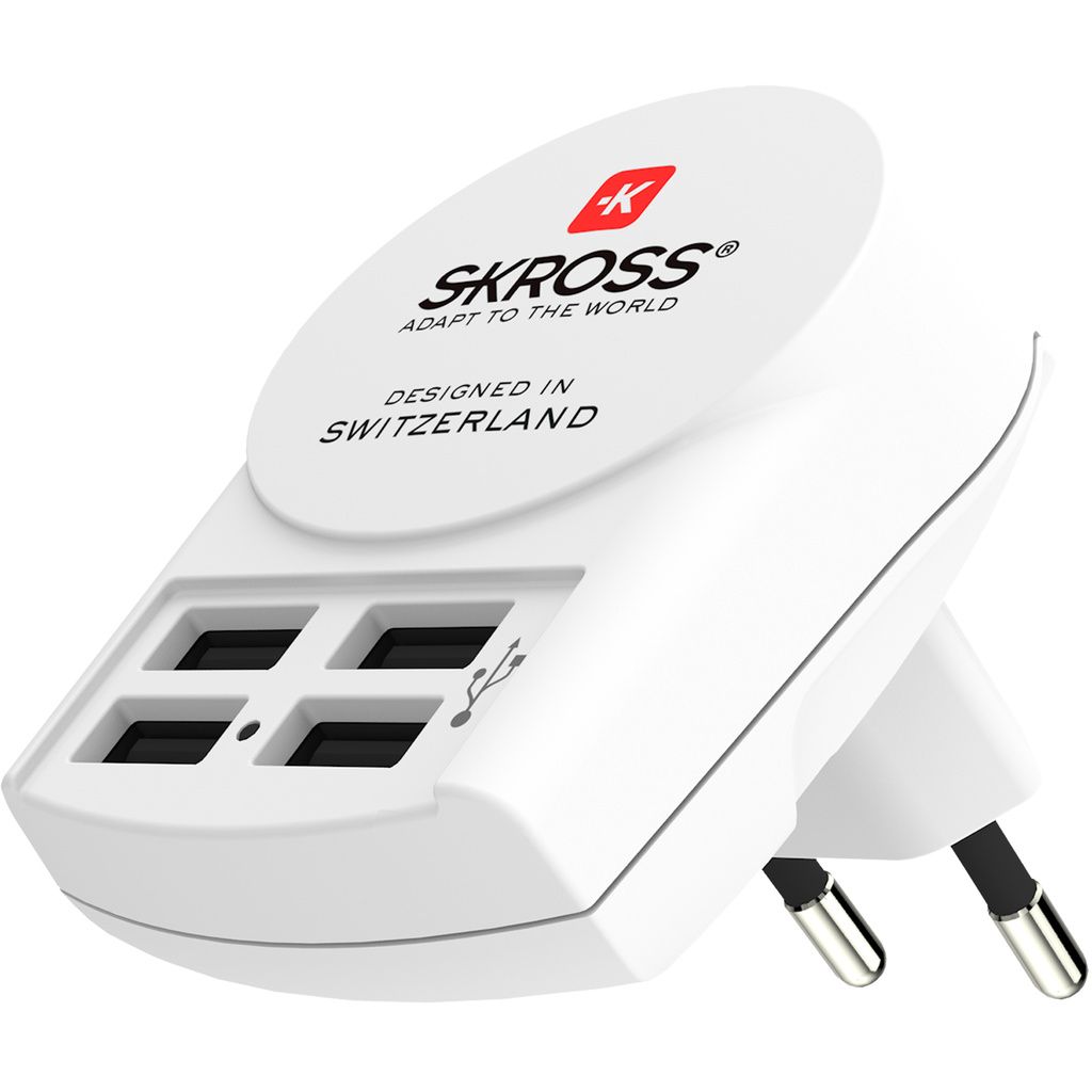 Skross 4-port USB Charger