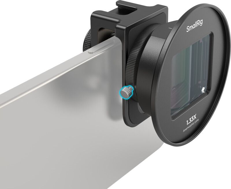 SmallRig 4590 Anamorphic Lens 1.33x | iPhone - Generella tillbehör - Foto & film - Objektiv & filter - Objektiv | AlltMobil