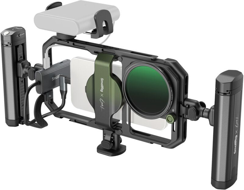 SmallRig 4596 x Brandon Li All-In-One Mobile Video Kit | iPhone - Generella tillbehör - Foto & film - Handtag - rigg - Rigg | AlltMobil