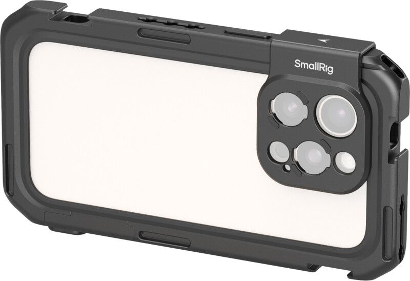 SmallRig Mobile Video Cage Basic (iPhone 16 Pro Max) | iPhone - iPhone 16 Pro Max - Skal & fodral - Övriga skydd | AlltMobil