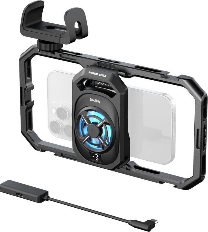 SmallRig 5275 Universal Hyper Chill Cooling Phone Cage | iPhone - Generella tillbehör - Foto & film - Handtag - rigg - Rigg | AlltMobil