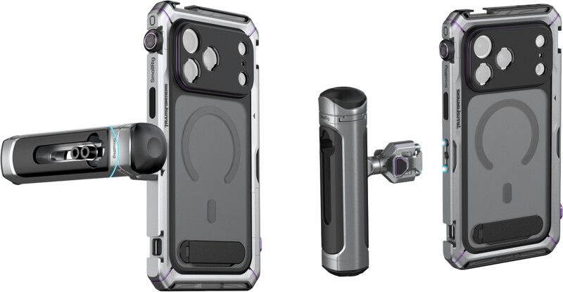 SmallRig 5584 Megatron Edition Mobile Dual Handheld Kit (iPhone 17 Pro Max) | iPhone - Generella tillbehör - Foto & film - Handtag - rigg - Rigg | AlltMobil