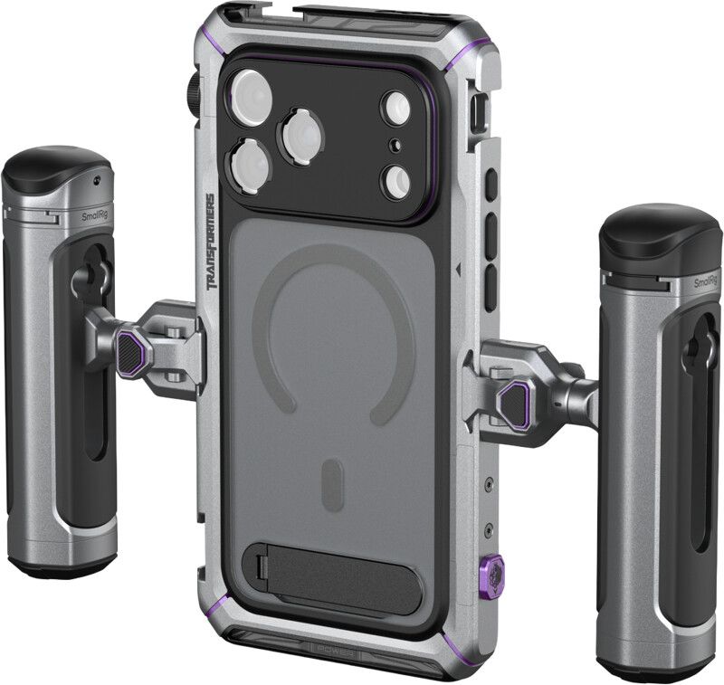 SmallRig 5585 Megatron Edition Mobile Dual Handheld Kit (iPhone 17 Pro) | iPhone - Generella tillbehör - Foto & film - Handtag - rigg - Rigg | AlltMobil