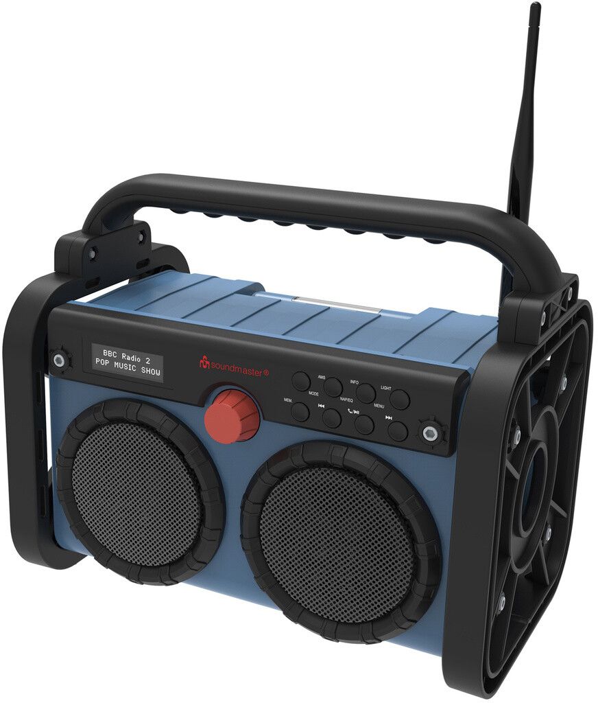 Soundmaster DAB85BL Stereo DAB+/FM | Tillbehör - Högtalare - Bluetooth | AlltMobil