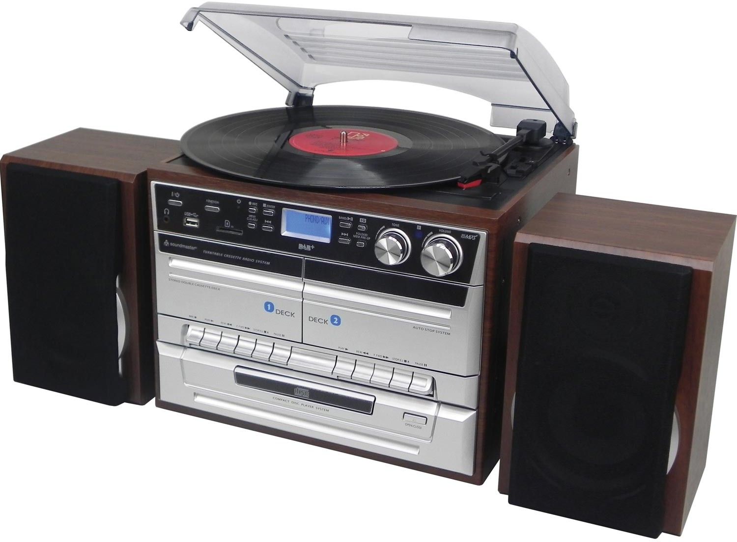 Soundmaster MCD5550 Stereo - Svart