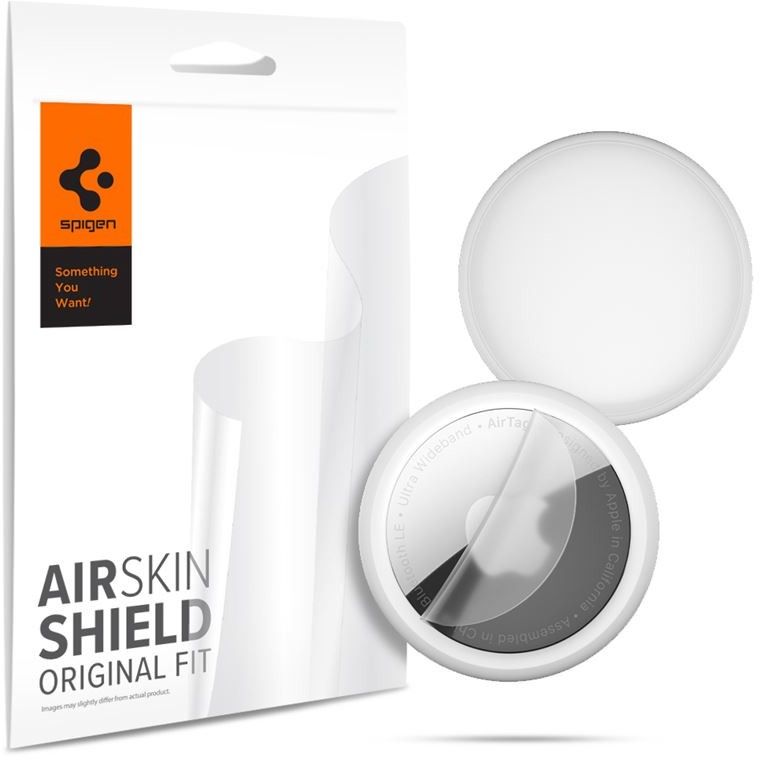 Spigen AirSkin Shield HD 4-pack (AirTag) - Transparent | Tillbehör - Smarta hem - AirTag - Skyddsfilm | AlltMobil