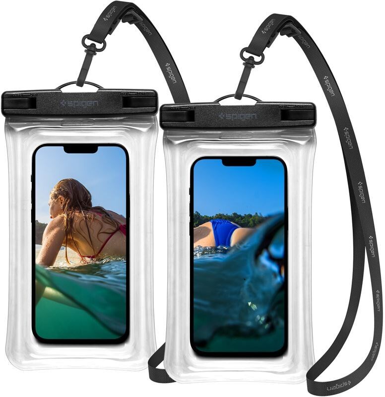 Spigen Aqua Shield Waterproof Floating Case A610 2-Pack - Blå
