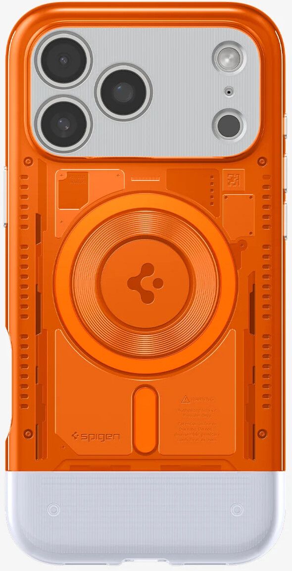 Spigen Classic C1 MagFit (iPhone 17 Pro Max) - Röd | iPhone - iPhone 17 Pro Max - Skal & fodral - Hårda skal | AlltMobil