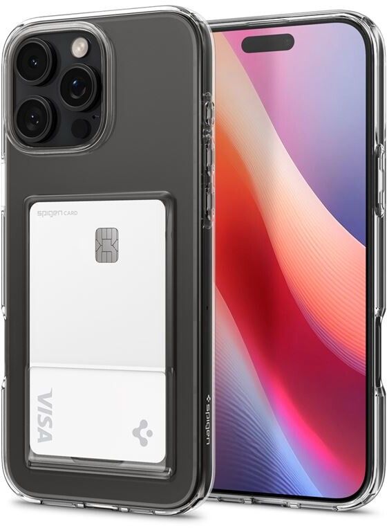 Spigen Crystal Slot (iPhone 16 Pro Max) | iPhone - iPhone 16 Pro Max - Skal & fodral - Plånboksfodral | AlltMobil