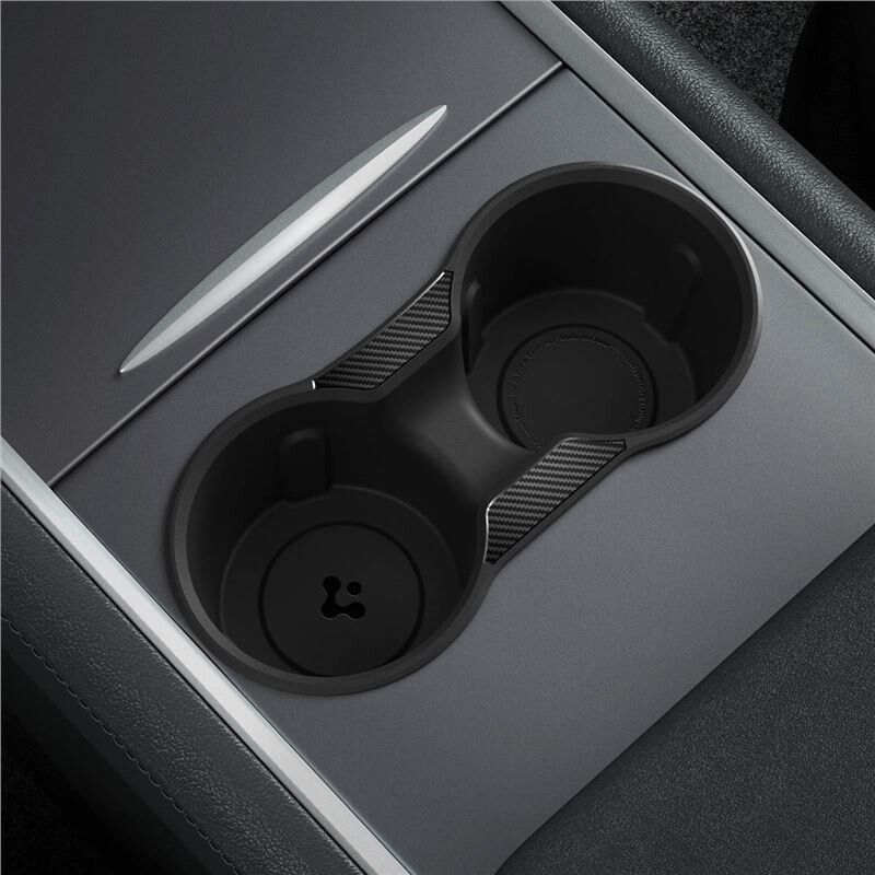 Spigen Cup Holder Insert TO211 for Tesla Model Y/3 | Tillbehör - Smarta hem - Tesla | AlltMobil