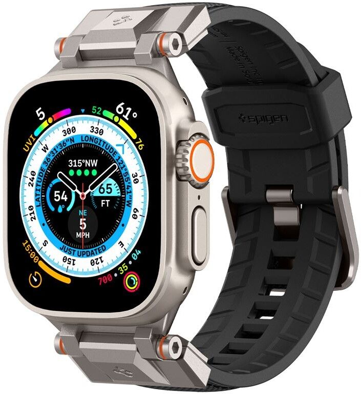 Spigen DuraPro Armor PU (Watch Ultra 49) | Apple Watch - Generella tillbehör - Armband - Series 1-9 42-45mm - Silikonarmband | AlltMobil