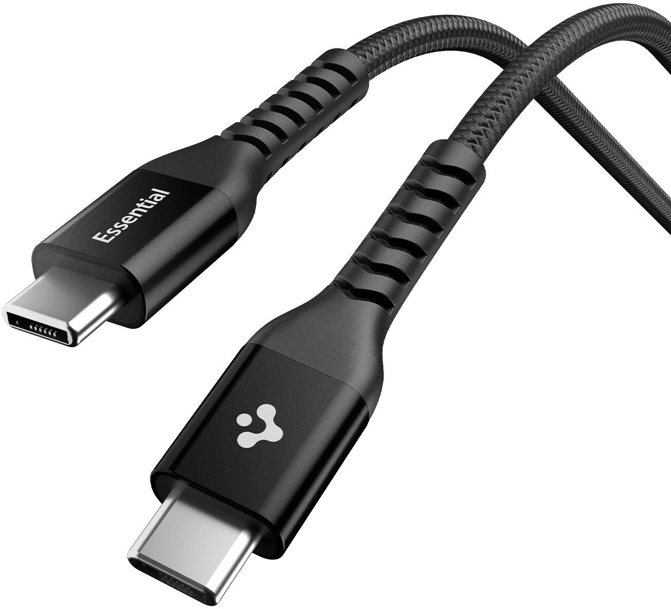 Spigen Essential USB-C till USB-C-kabel - Vit