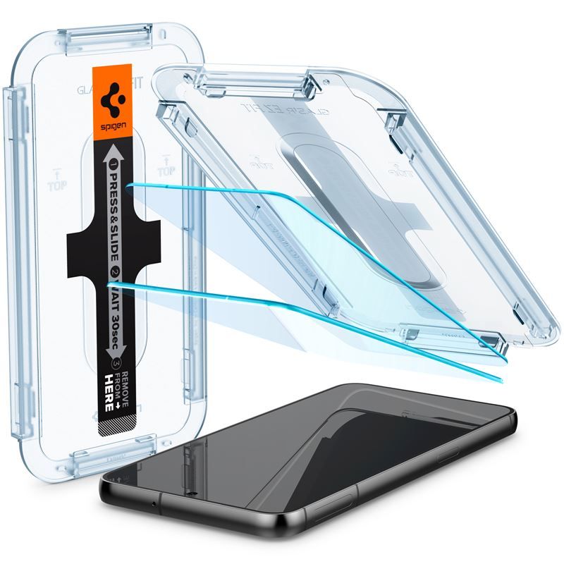 Spigen Glas.tR EZ Fit (Galaxy S23) | Samsung - Samsung Galaxy S23 - Skärmskydd | AlltMobil