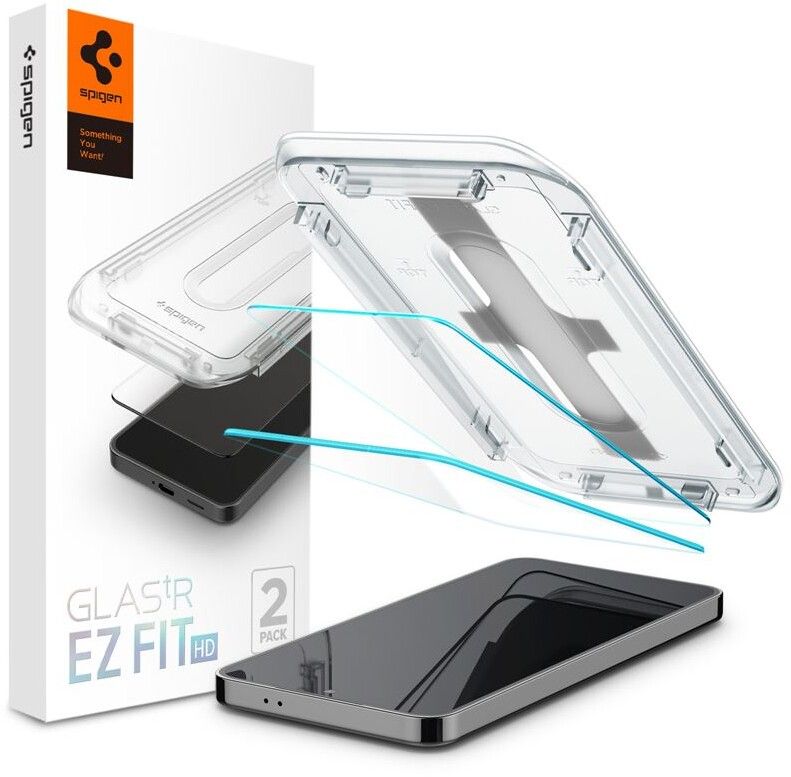 Spigen Glas.tR EZ Fit HD (Galaxy S24) | Samsung - Samsung Galaxy S24 - Skärmskydd | AlltMobil
