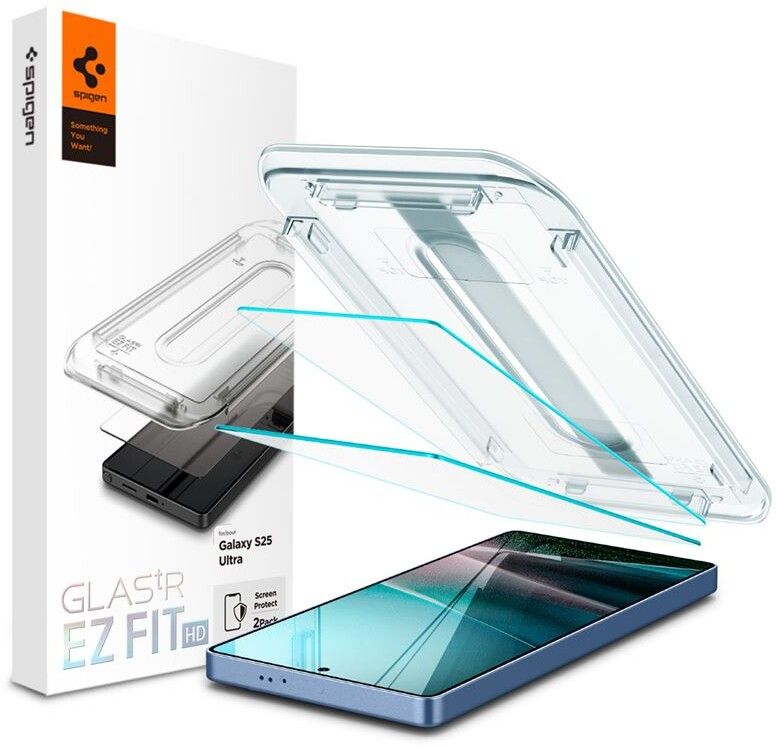 Spigen Glas.tR EZ Fit HD (Galaxy S25 Ultra) | Samsung - Samsung Galaxy S25 Ultra - Skal & fodral | AlltMobil