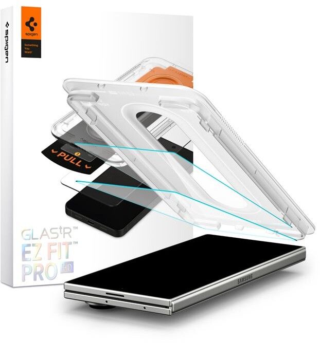 Spigen Glas.tR EZ Fit HD (Galaxy Z Fold7) | Samsung - Samsung Galaxy Z Fold7 - Skärmskydd | AlltMobil