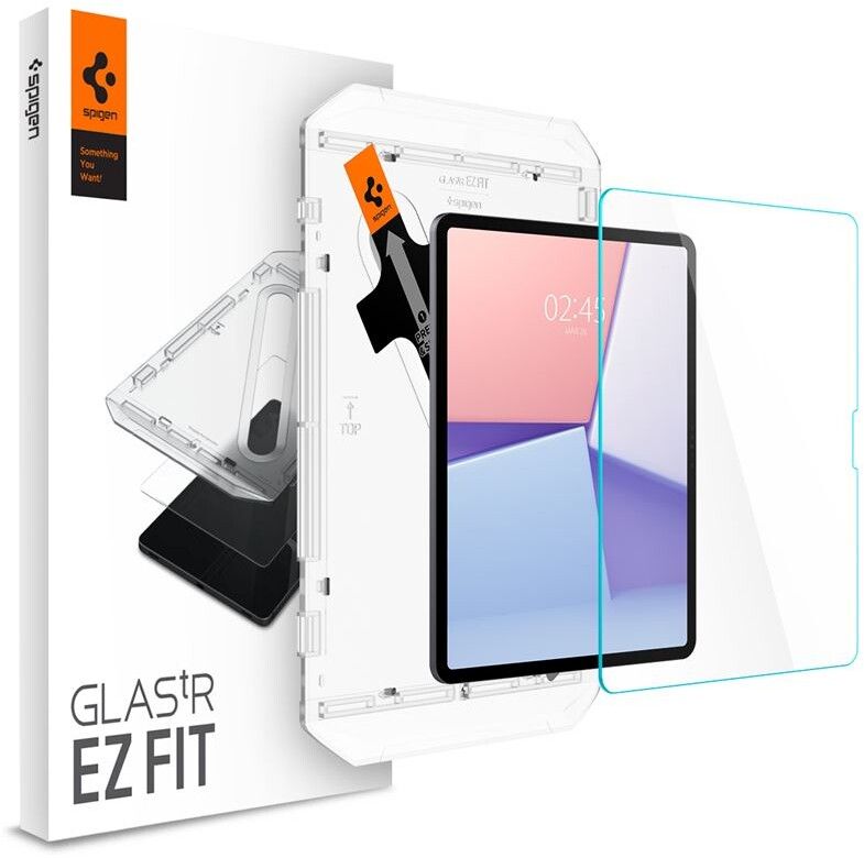Spigen Glas.tR Ez Fit (iPad Air 13 (2024-2025)) | iPad - iPad Air 13 (2024-2025) - Skärmskydd | AlltMobil