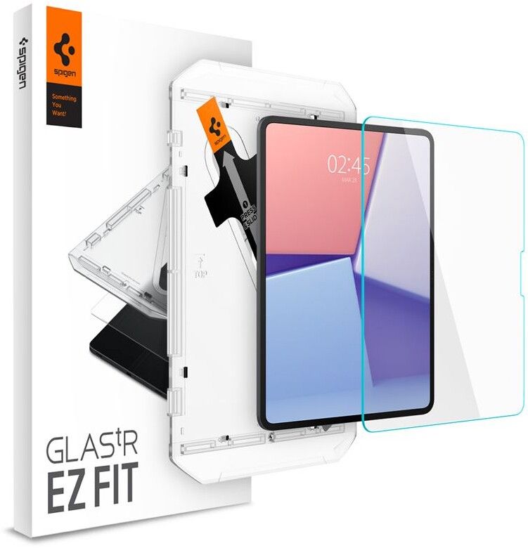 Spigen Glas.tR Ez Fit (iPad Pro 13 (2024)) | iPad - iPad Pro 13 (2024) - Skärmskydd | AlltMobil