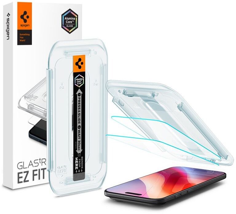 Spigen Glas.tR EZ Fit (iPhone Air) | iPhone - iPhone Air - Skärmskydd - Härdat glas | AlltMobil