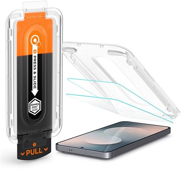Spigen Glas.tR EZ Fit Pro (Galaxy S25 FE) | Samsung - Samsung Galaxy S25 FE - Skärmskydd | AlltMobil