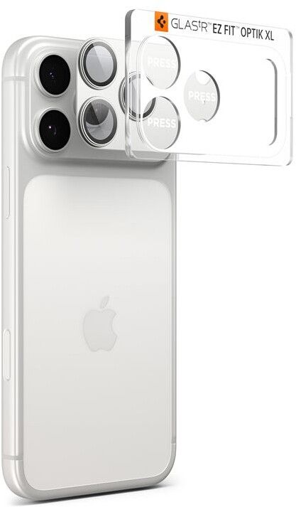 Spigen Glas.tR Optik Pro XL EZ Fit (iPhone 17 Pro) - Svart | iPhone - iPhone 17 Pro - Skal & fodral - Kameraskydd | AlltMobil