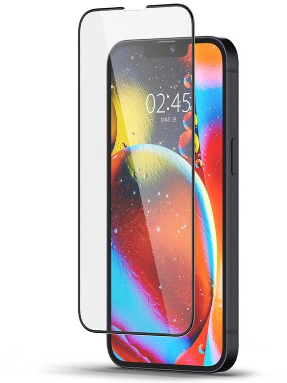 Spigen GLAS.tR Slim HD Frame (iPhone 13 mini) | iPhone - iPhone 13 mini - Skärmskydd - Härdat glas | AlltMobil