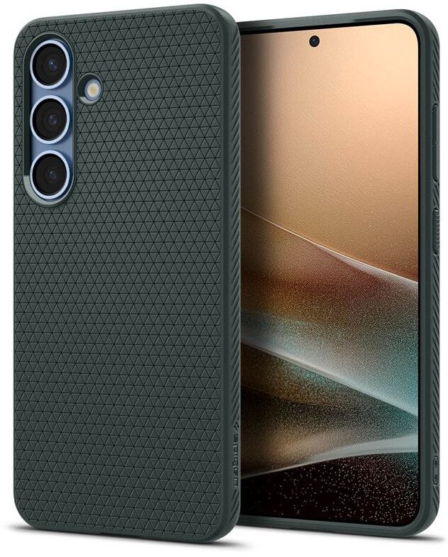 Spigen Liquid Air (Galaxy S25) - Svart | Samsung - Samsung Galaxy S25 - Skal & fodral | AlltMobil