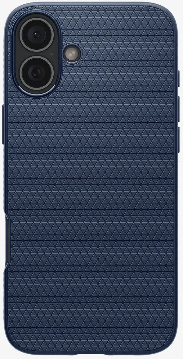 Spigen Liquid Air (iPhone 16 Plus) - Svart | iPhone - iPhone 16 Plus - Skal & fodral - Silikon - TPU | AlltMobil